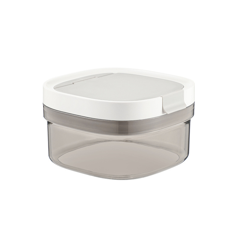 Tarro Hermético para Leche en Polvo de Plástico y Silicona con Cierre Magnético para Cocina