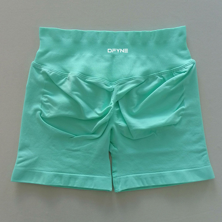 Dfyne Yoga Pants Sports Shorts Cycling Peach Butt Yoga Shorts Low-Waist Tight-Fitting Butt-Lifting Yoga Pants