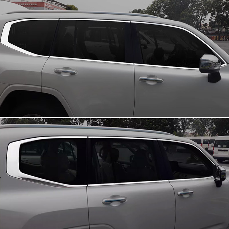 Window Trim Strips For 2023 Land Cruiser LC300 Stainless Steel