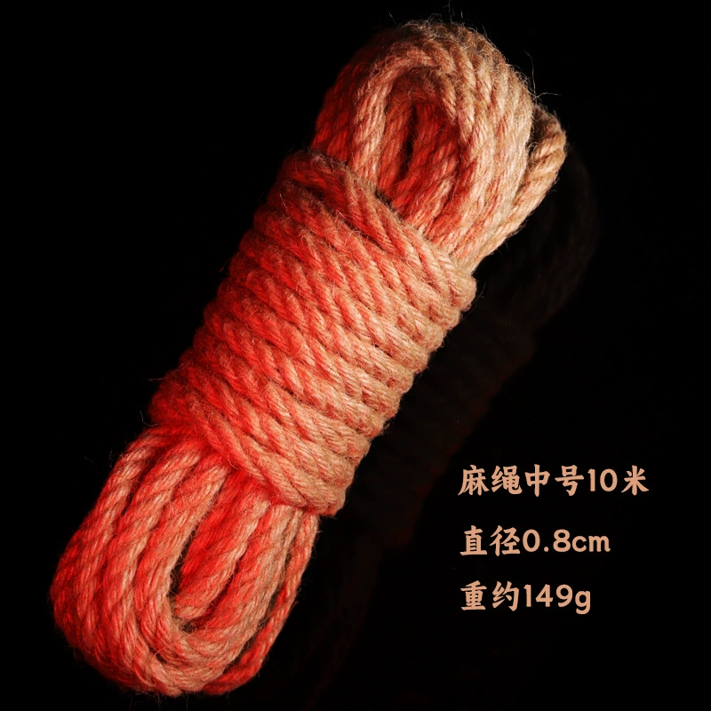 久爱 Adult erotic supplies SM bundled and restrained sex hemp, queen rope couple flirting, binding sex auxiliary SP tool
