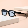 Black frame blue film