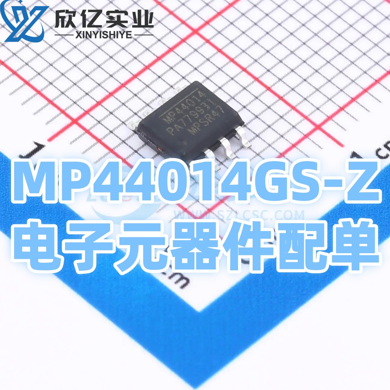 Mp44014gs-z Silk-screened Mp44014 Sop8 Power Management Chip Brand New...