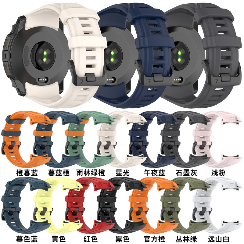 Suitable for Garmin Instinct 3 Silicone Watch Strap, the Same Model as Garmin Instinct 3 Watch Strap Suitable for Garmin Instinct 3 Silicone Watch Strap, the Same Model as Garmin Instinct 3 Watch Strap