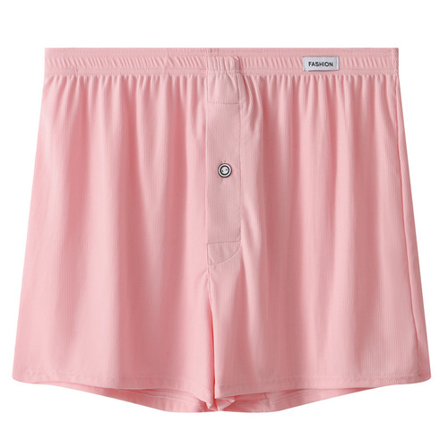 New Ice Silk Arona Pants Men's Briefs Thin Four-Point Underwear Youth Boys Plus Size Athletic Straight Shorts