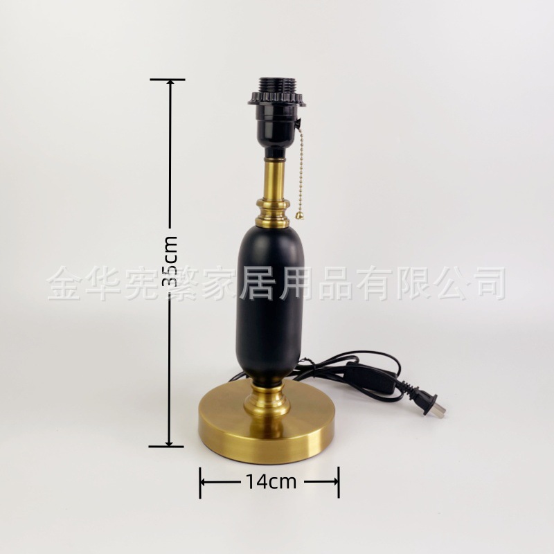 [Xianfan] en línea rojo DIY lámpara base con E27 cabeza de lámpara cable interruptor accesorios de iluminación metal original