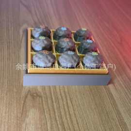 跨境热卖3D打印钥匙扣挂件9颗装巧克力系列指尖点击器解压挂饰