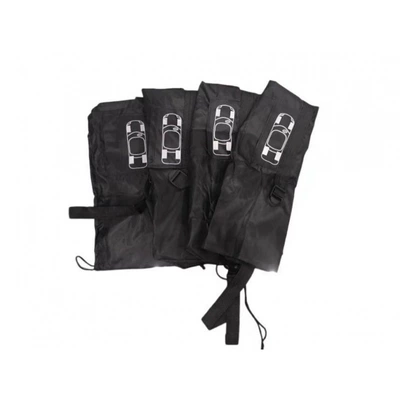 Cross-Border Hot-Selling 190t Polyester Taffeta Tire Cover Car Spare Tire Cover Snow Tire Storage Bag Wheel Cover Protective Cover (Spare wheel cover) - black-belt-s-size-pack-of-4-tire-diameter-66cm26in-suitable-for-13-18inch-tires