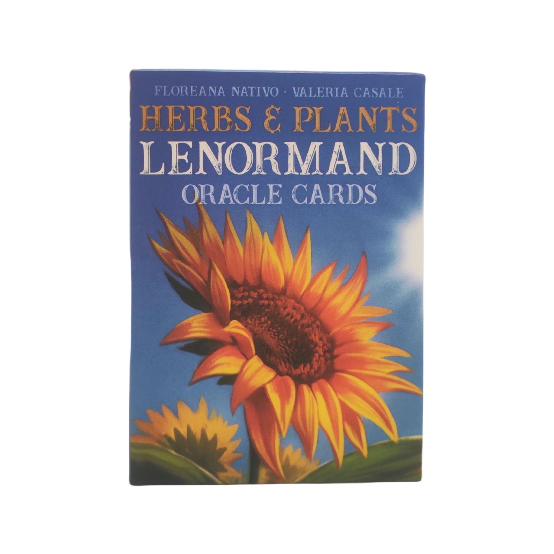 Herbal Plant Oracle Deck Lenormand Board Game Cards English_voghion.com