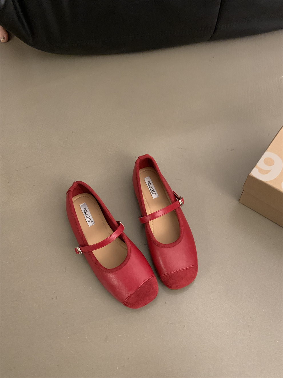 Xiaoxiang viento plateado nuevo estilo chino zapatos retrógrados franceses zapatos de ballet zapatos de primavera y verano zapatos de mujer