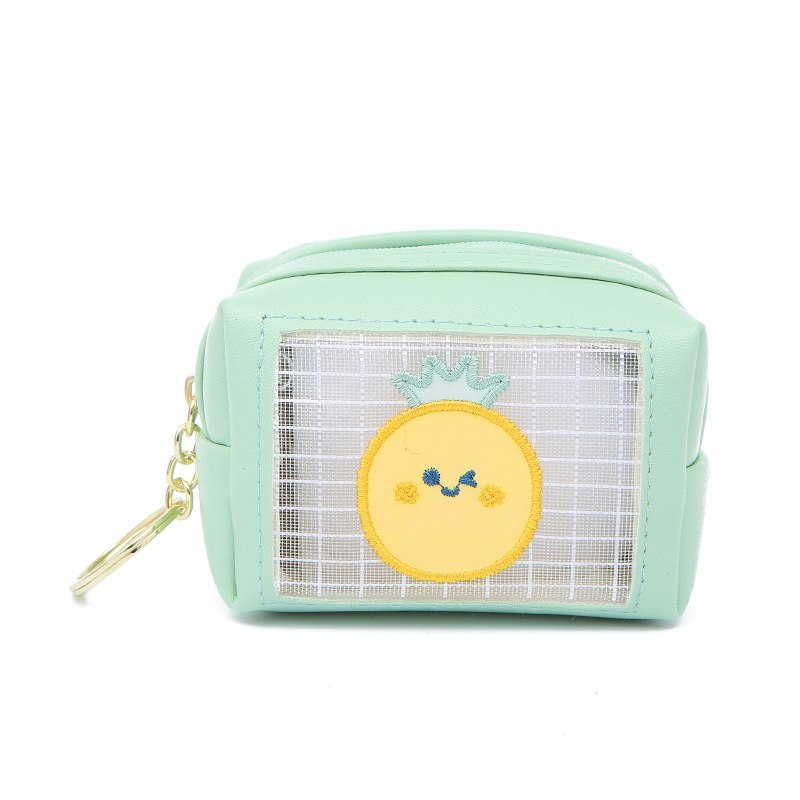 Korea New Cute Jelly Color Mesh Fruit Coin Case display picture 6