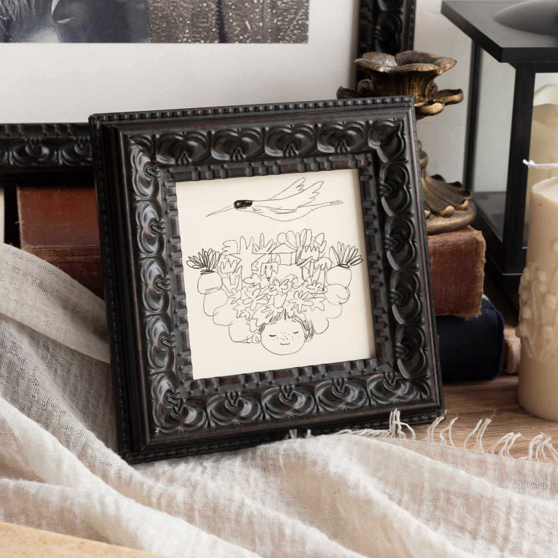 American-Style Retro Photo Frame Display Stand, Photo Printing Frame, Wall-Mounted Creative Wall Decoration, Hanging Painting, Oil Painting Frame, Mounting American-Style Retro Photo Frame Display Stand, Photo Printing Frame, Wall-Mounted Creative Wall Decoration, Hanging Painting, Oil Painting Frame, Mounting