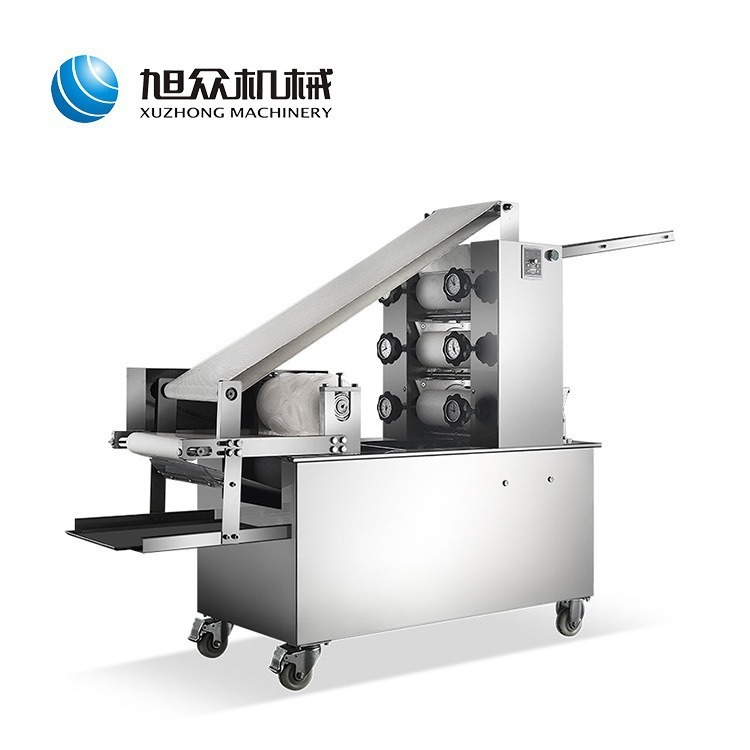 Máquina automática de piel de bola de masa hervida automática de fideos presionando una sola vez formando la máquina de piel de bola de masa hervida imitación hecha a mano de acero inoxidable máquina de piel de bola de masa hervida