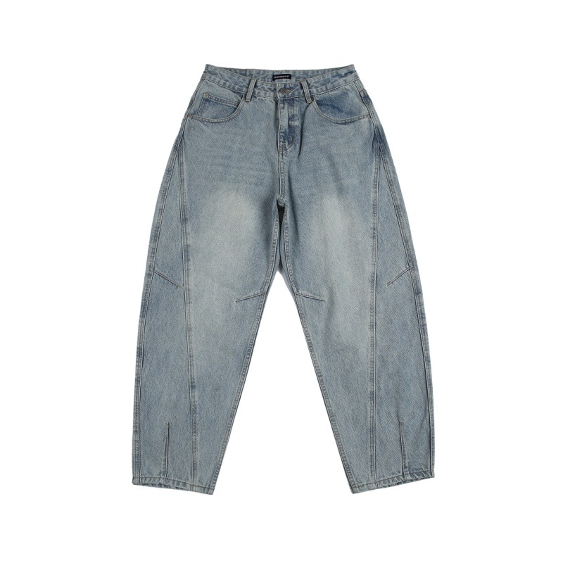 Service Daole X WHSDDY3 Spring New Retro Jeans Men's Washed Profile Harlan Casual Pants K996