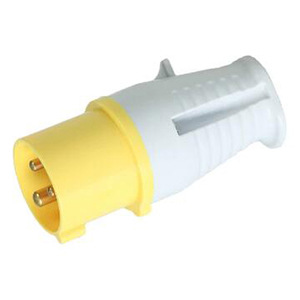 宁波正邦ZNPON 16A-4H 110V 2P+E IP44 工业插头航空插头 P1134