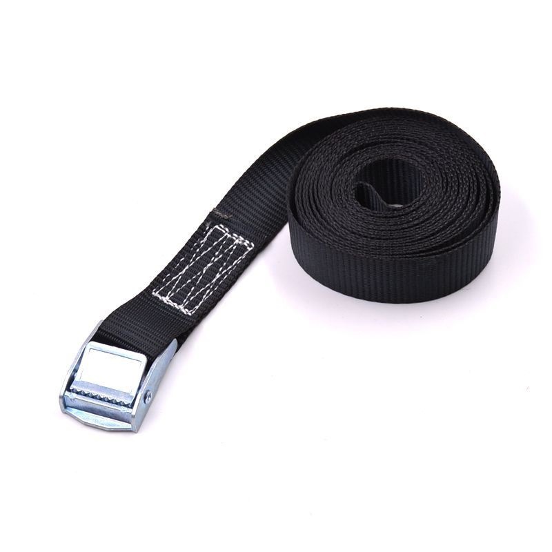 1 pulgadas 2,5 cm aleación de zinc hebilla Correa logística bandeja Correa tarjeta tablero Correa mercancías del coche carga cinturón de facturación