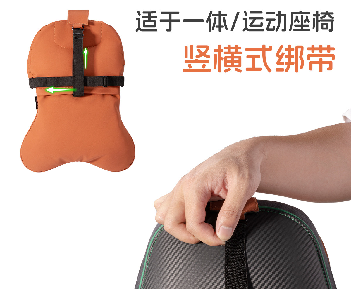 Suitable for Xiaomi Yu7/Su7Ultra Headrest, Waist Protector, Neck Pillow, Car Seat Pillow, Car Interior Accessories