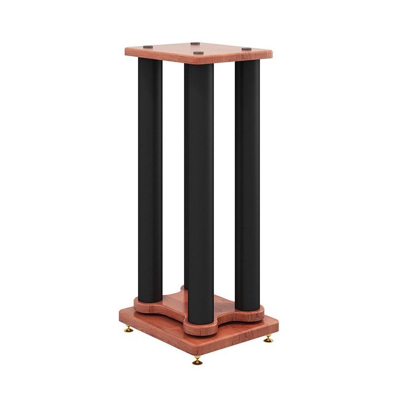 Shock Mount Base: Other Electric car big tripod - 70-high-pair-small-cylinder-top-support-2025-wood-color