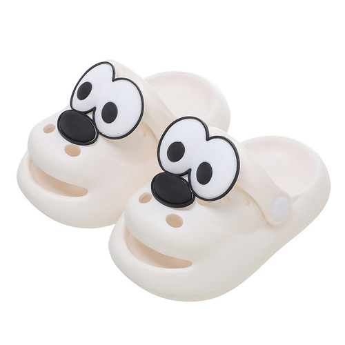 Children's slippers summer children's soft-soled non-slip girls' hole-in-the-wall shoes boys' cartoon infants' baby slippers