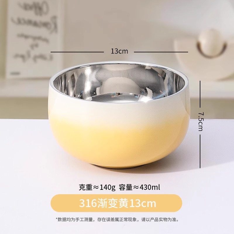13cm 그라데이션 옐로우