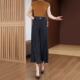 Summer New Arrival Wide Leg Mom Culottes Women's High Waist Middle-aged and Elderly Printed plus size Casual Wide Leg Pants National Style Big Leg Pants