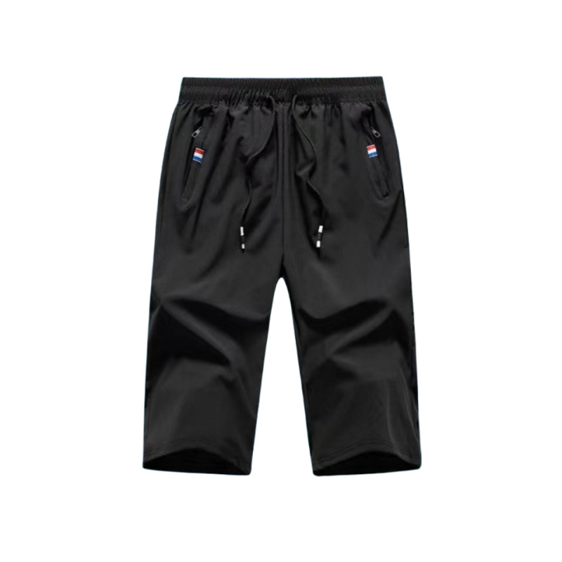 Factory wholesale export men's shorts summer thin high slim plus size beach knee pants