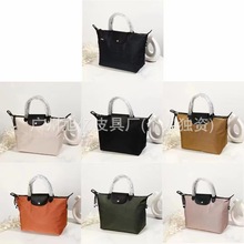 法龙骧包energy环保手提尼龙饺子包男女通用斜挎包肩带斜跨包