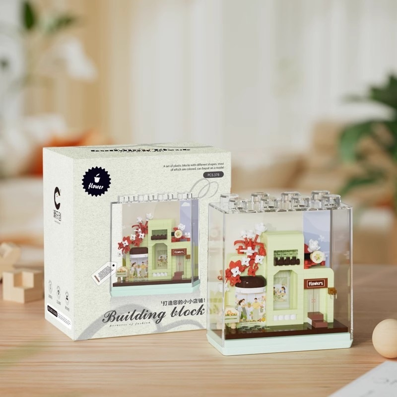Habitación - florista con cubierta de polvo 378pcs