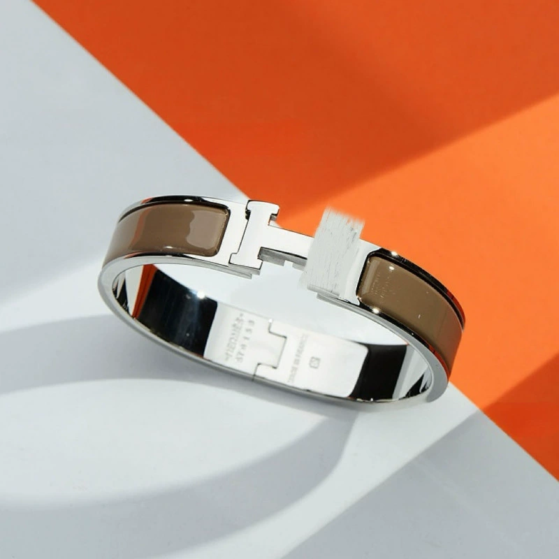 Bracelet with letters, classic enamel, for beloved
