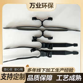 多规格通用一字绝缘卡 高铁轨道绝缘卡 十字塑料绝缘卡扣