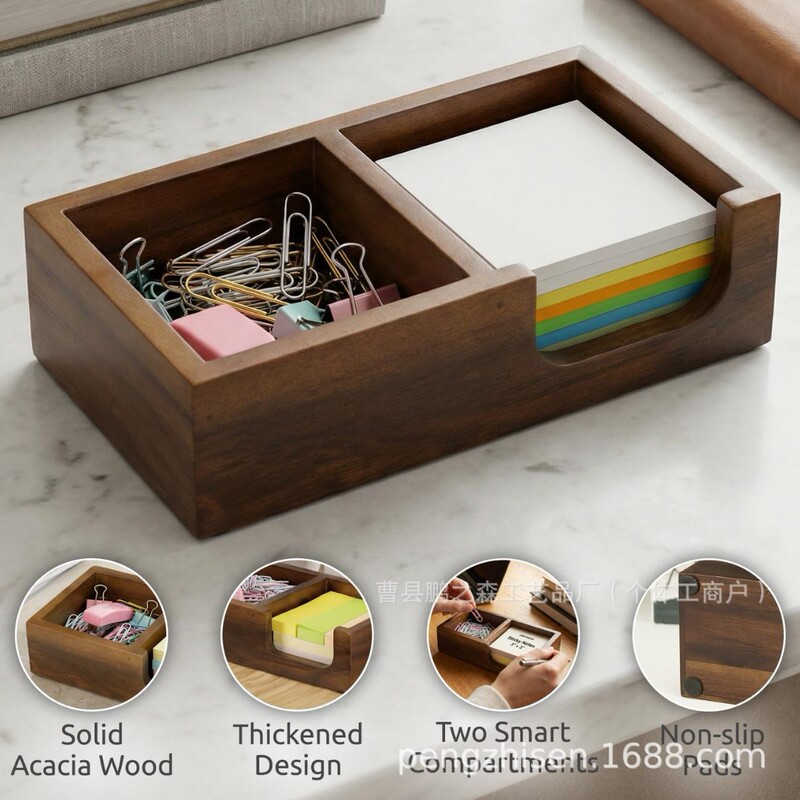 Wooden Note Storage Box Creative Office Desktop Storage Business Card Paper Clip Storage Box Tissue Box Note Box Wooden Note Storage Box Creative Office Desktop Storage Business Card Paper Clip Storage Box Tissue Box Note Box