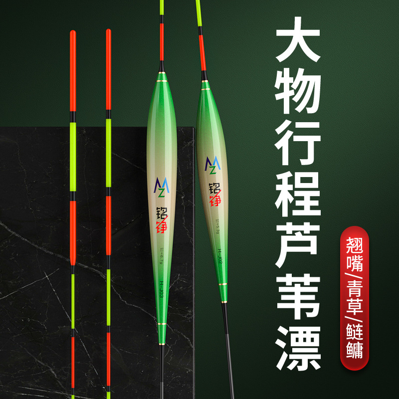 reed Buoy explosion-proof reinforce Silver carp and bighead carp drift Alice mouth Stroke Carp Long shot Striking Bold