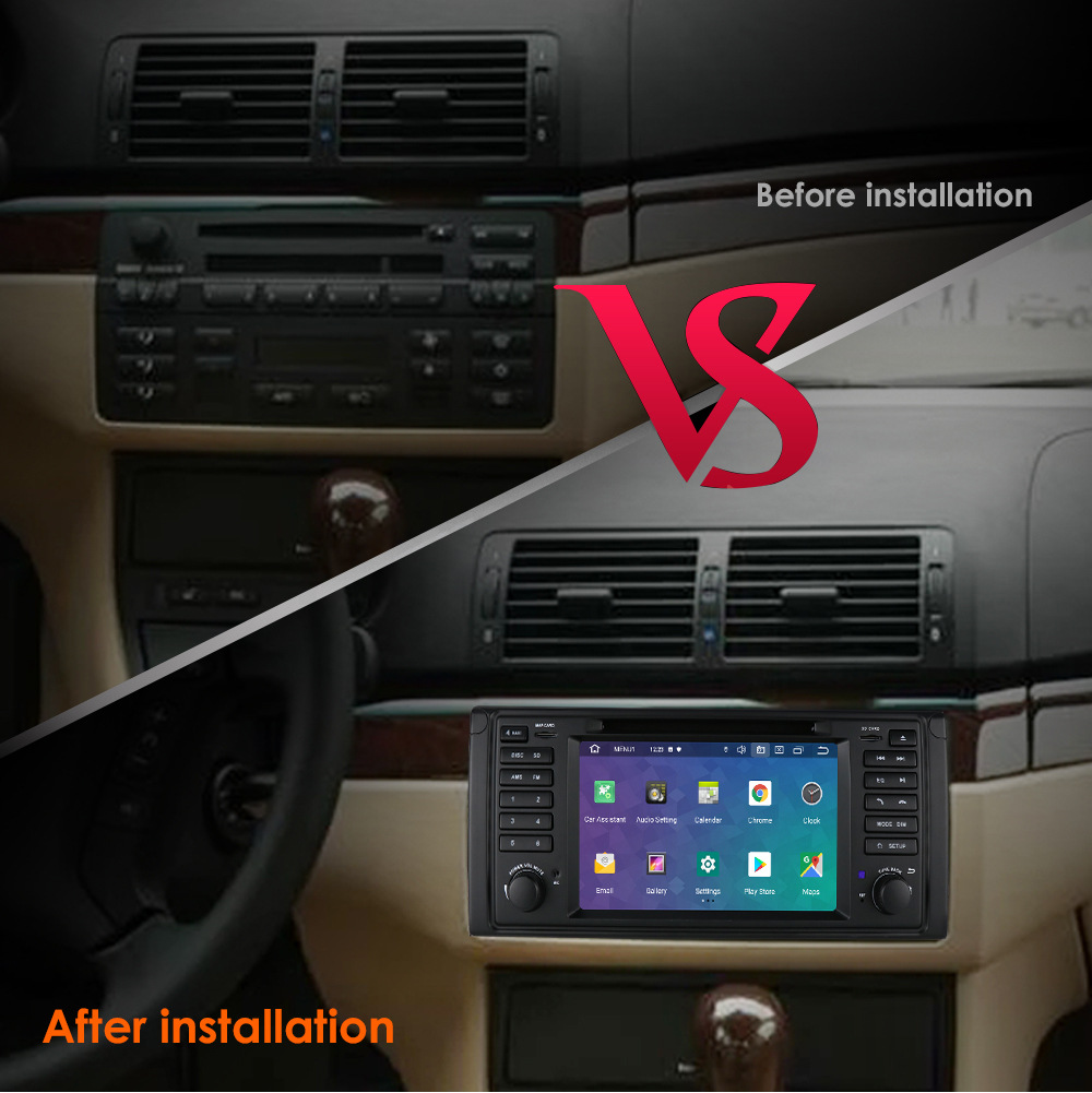 Cross-border 7-inch suitable for BWM BMW E53 Android GPS car navigator DVD reversing image central control integrated machine