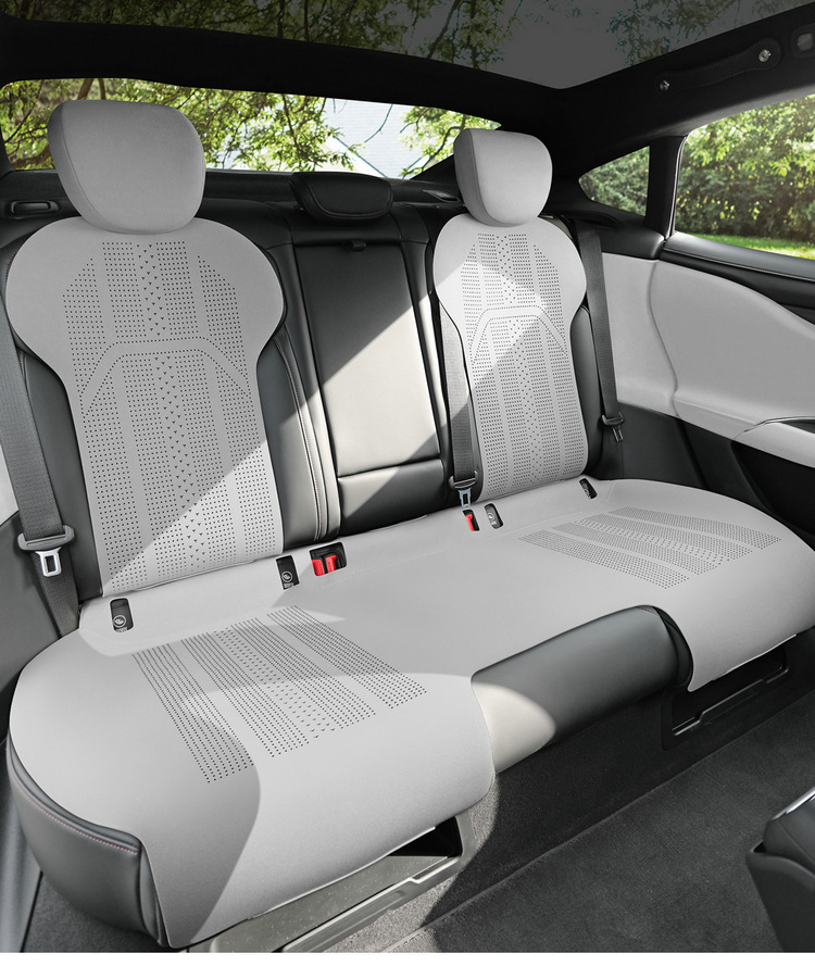 25 New Su7 Special Car Seat Cushion Thin Half-Pack Seat Cover Suede Ventilation Four-Season Universal Seat Cushion Modification