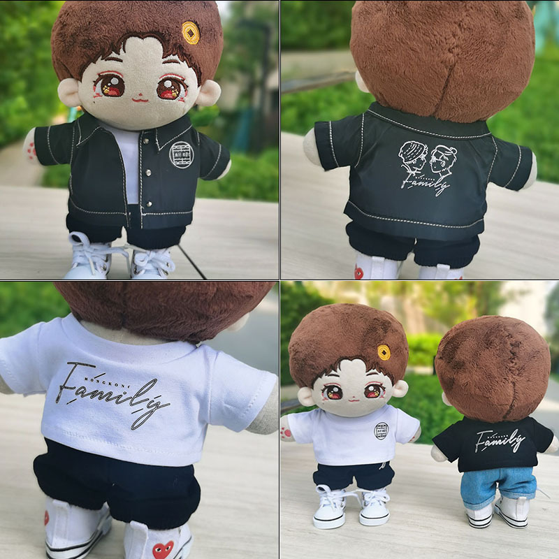 20cm Baby Clothes Mirror Men's Group Jiang Tao's Same Style Louver Seing Cotton Doll Clothes Lu Jue'An Cotton Doll Clothes 20cm Baby Clothes Mirror Men's Group Jiang Tao's Same Style Louver Seing Cotton Doll Clothes Lu Jue'An Cotton Doll Clothes