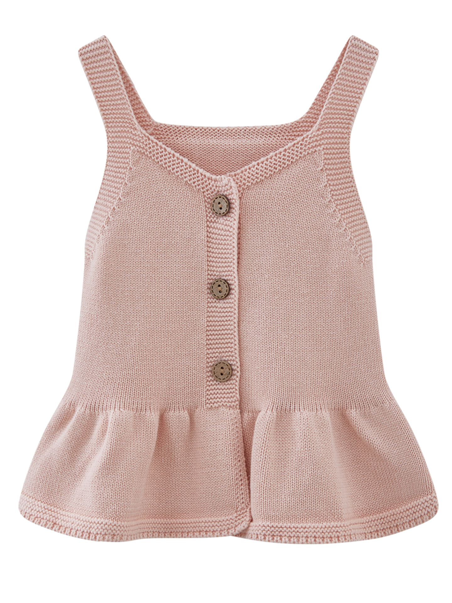2025 vestido de chaleco de tirantes de algodón de lana para niños coreanos primavera y otoño chaleco de punto para niñas suéter cárdigan