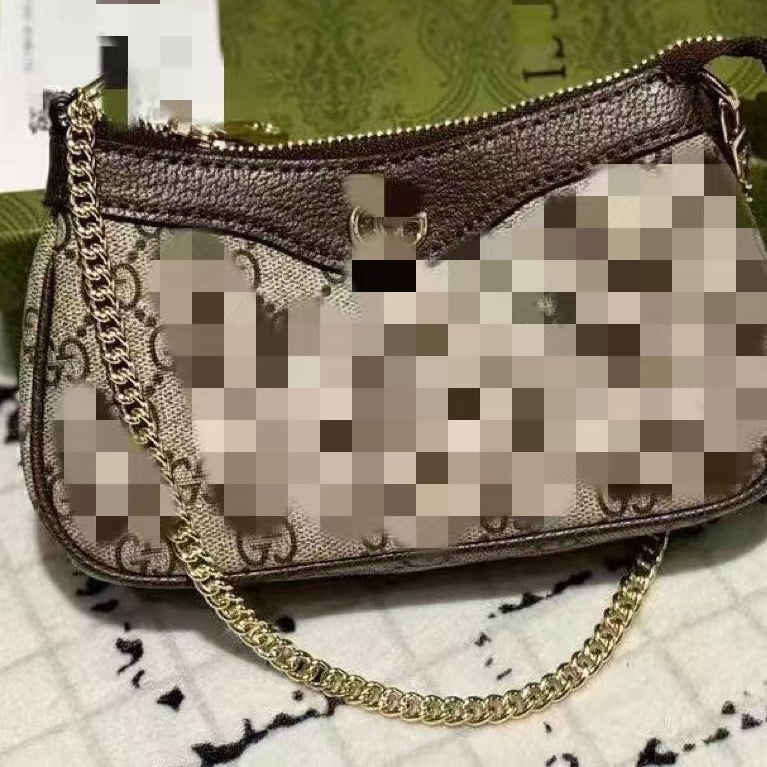 Foreign Trade New Ophidia Classic Presbyopic Mahjong Armpit Bag Single Shoulder Diagonal Genuine Leather Women's Bag Foreign Trade New Ophidia Classic Presbyopic Mahjong Armpit Bag Single Shoulder Diagonal Genuine Leather Women's Bag