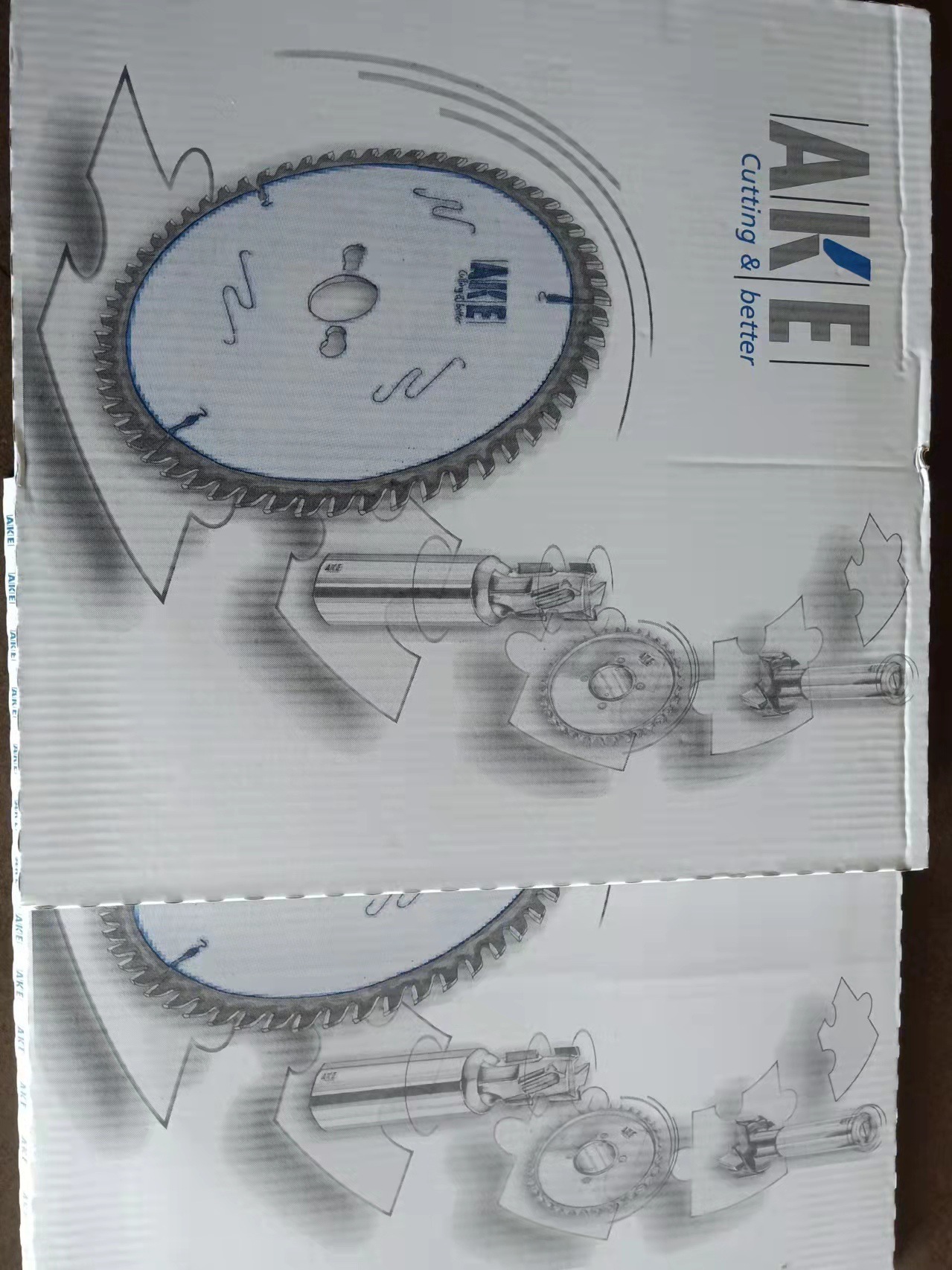 德国原装进口AKE合金锯片电子锯锯片配机款国内代理