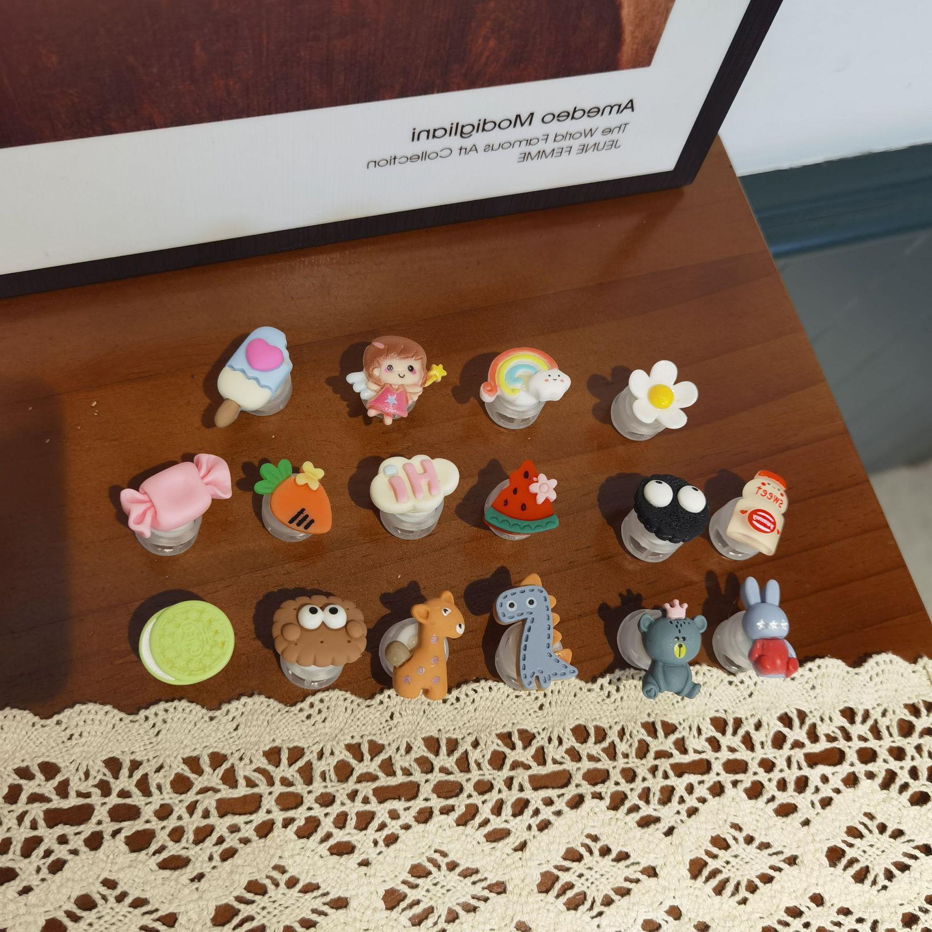 Nuevos niños de dibujos animados perezosos sin cordones cuerda hebilla fija kindergarten niños y niñas zapatilla Accesorios