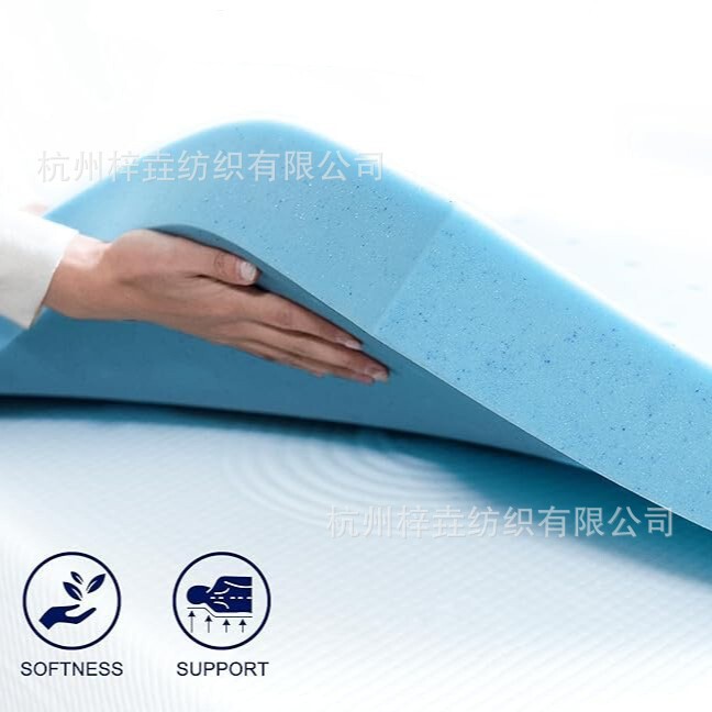 Cross-Border 40D Zero-Pressure Sponge Pad Memory Foam Mattress Surface Gel Memory Foam Mattress
