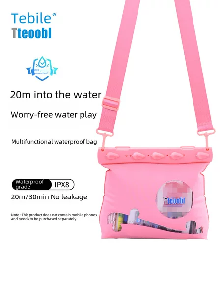 Tebile 819A Waterproof Bag Waterproof Bag Storage Bag Shoulder Bag Beach Snorkeling Drifting Swimming Equipment Spot