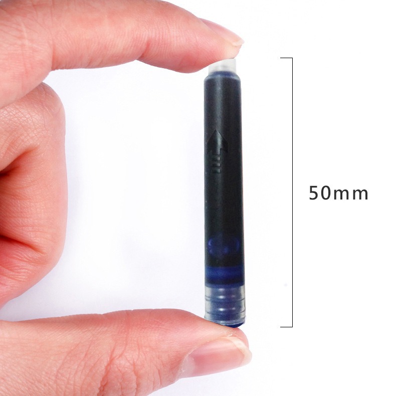 Ostrich Gel Pen Ink Cartridge Set of 15, Boxed, 3.4mm Diameter, Uniform Water-Based Ink Refills, Teacher Recommended, Affordable