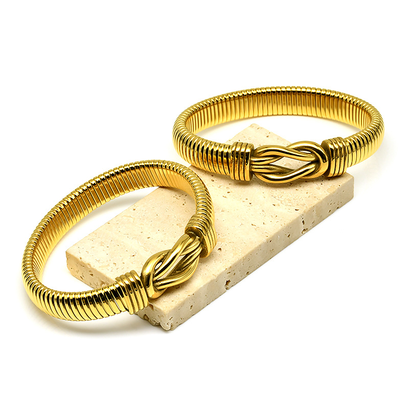 44g Weight Bangle Classification 304 Stainless Steel Chain Material 1 Piece Quantity Casual, Daily, Party Occasion 304 Stainless Steel Material Solid Color Pattern Unisex Gender Retro Style Retro Solid Color 304 Stainless Steel Wholesale Bangle 6