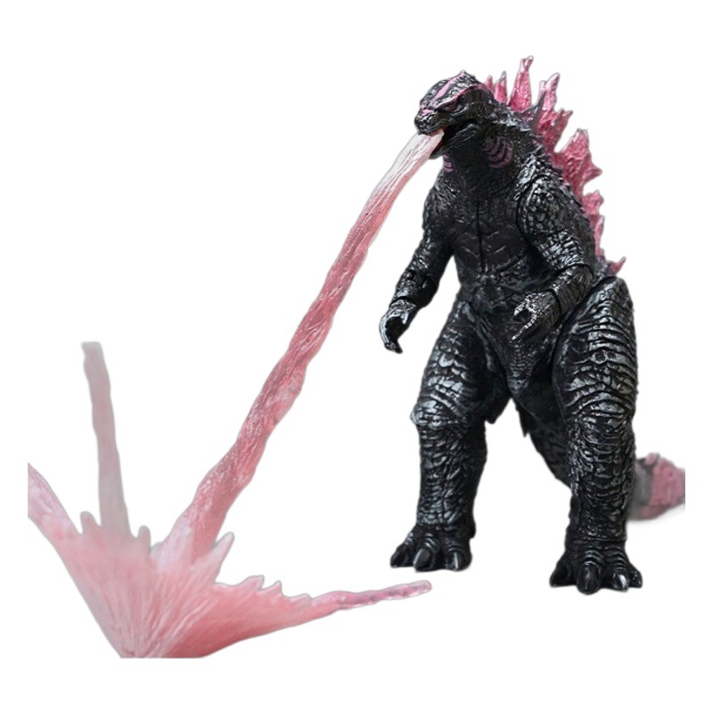 Godzilla vs King Kong móvil modelo hecho a mano NECA2019 GE JILA monstruo energía nuclear Jet caja de juguete