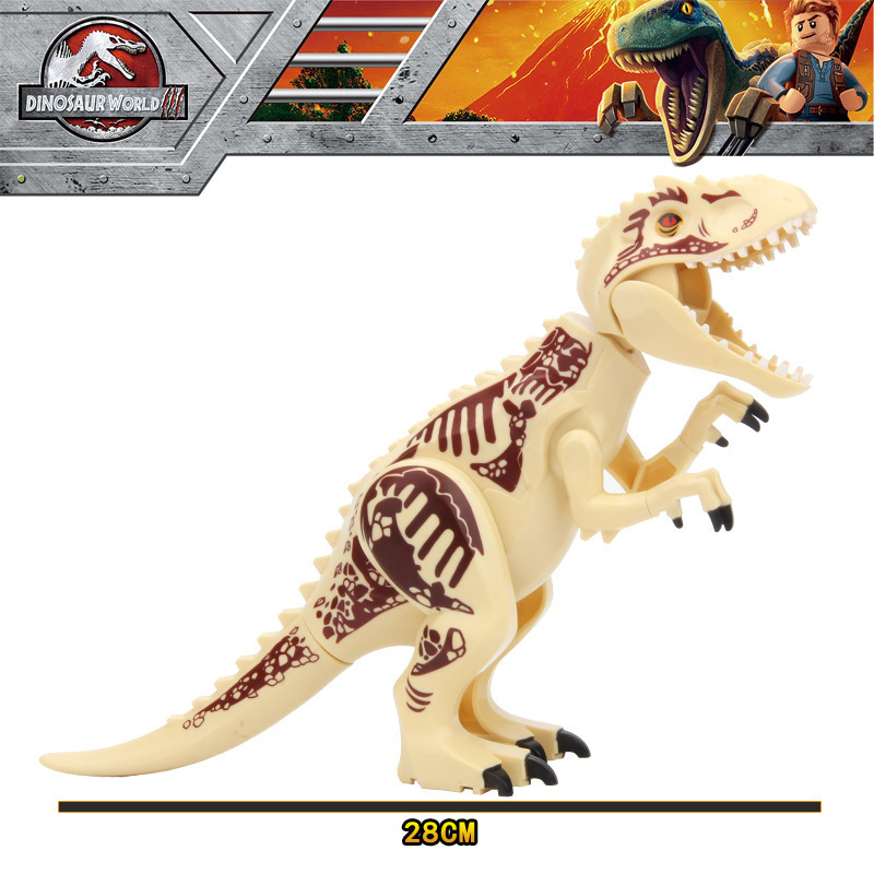 卸売ジュラ紀恐竜大型ブラキオサウルス ヘビクラン エラプティドン ティラノサウルス レックス世界組み立てビルディング ブロック|undefined
