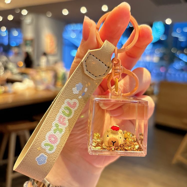 61g Weight Bag Pendant, Keychain Classification 1 Piece Quantity Holiday, Daily Occasion Acrylic Material Cartoon Character Pattern Unisex Gender Cute Style 1 Piece Cute Cartoon Character Acrylic Unisex Bag Pendant Keychain 20