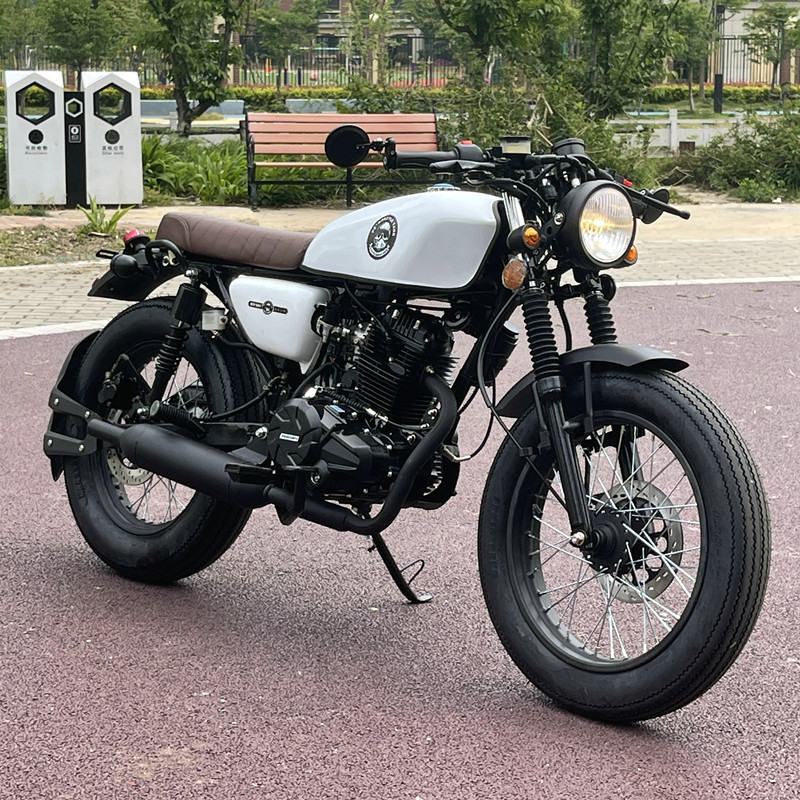 Foreign Trade Export Retro Cg Motorcycle Two-Wheeled Scooter Commuter New Dual-Wheel Fuel-Efficient Classic Scooter