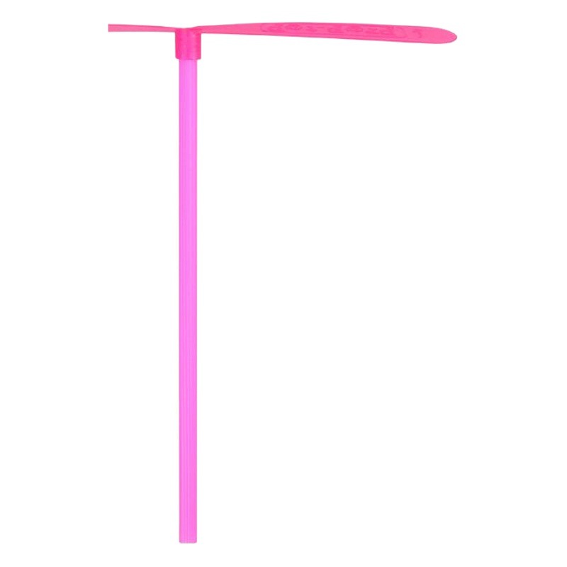 Gran nuevo material 17,5 cm Flying Fairy plástico bambú libélula mano frotar bambú libélula código de exploración regalo al por mayor