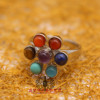 Ethnic crystal, ring, jewelry, ethnic style, suitable for import, wish