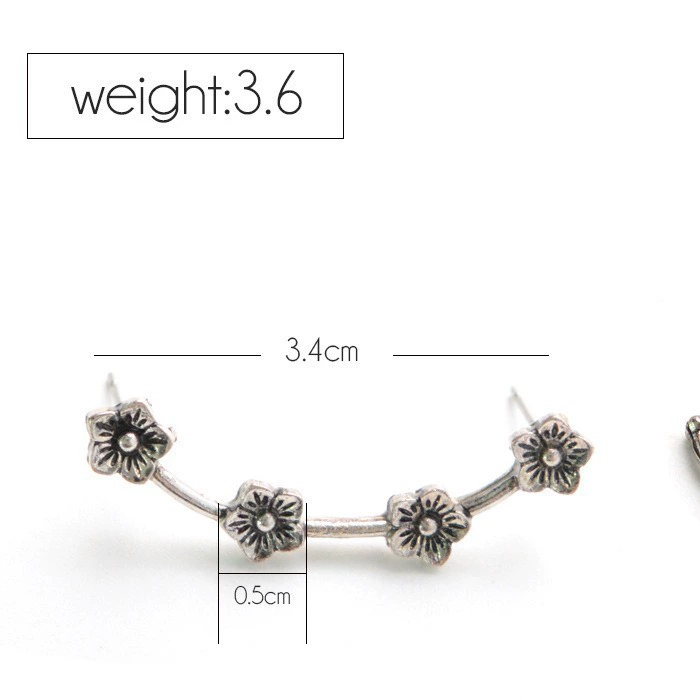 Summer small universal earrings, European style