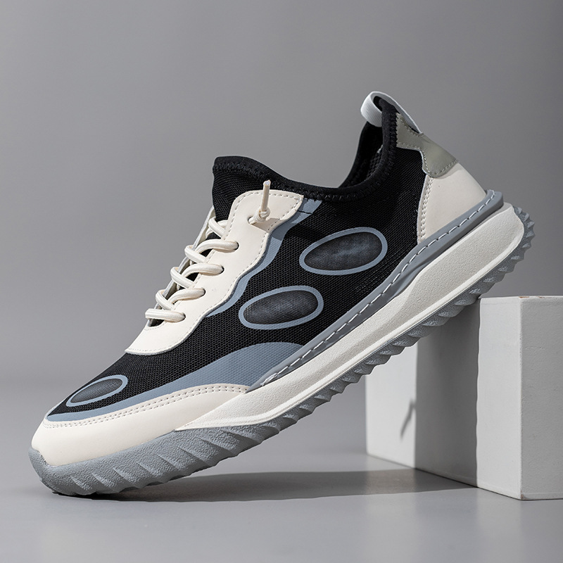 New Panda Shoes Men's Versatile Breathable Sports Casual Shoes Fashionable Sneakers Summer Croc Shoes Men's Dropshipping